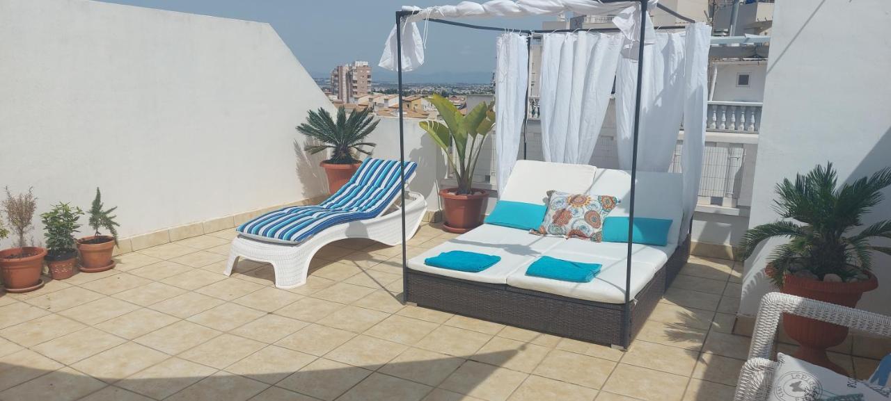 Casablanca Penthouse Apartment With Private Roof Terrace 70M2 ตอร์เรเวียคา ภายนอก รูปภาพ